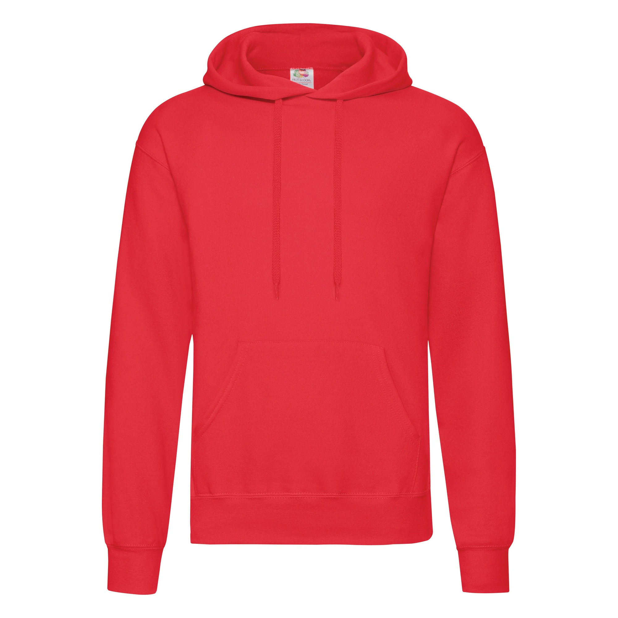 Fruit Of The Loom Herren Sweatshirt mit Kapuze / Hoodie (Rot) Image