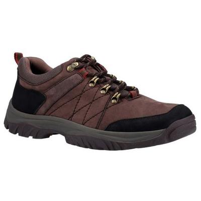 Cotswold Herren Toddington Schnürschuh aus Nubukleder (Braun) Image