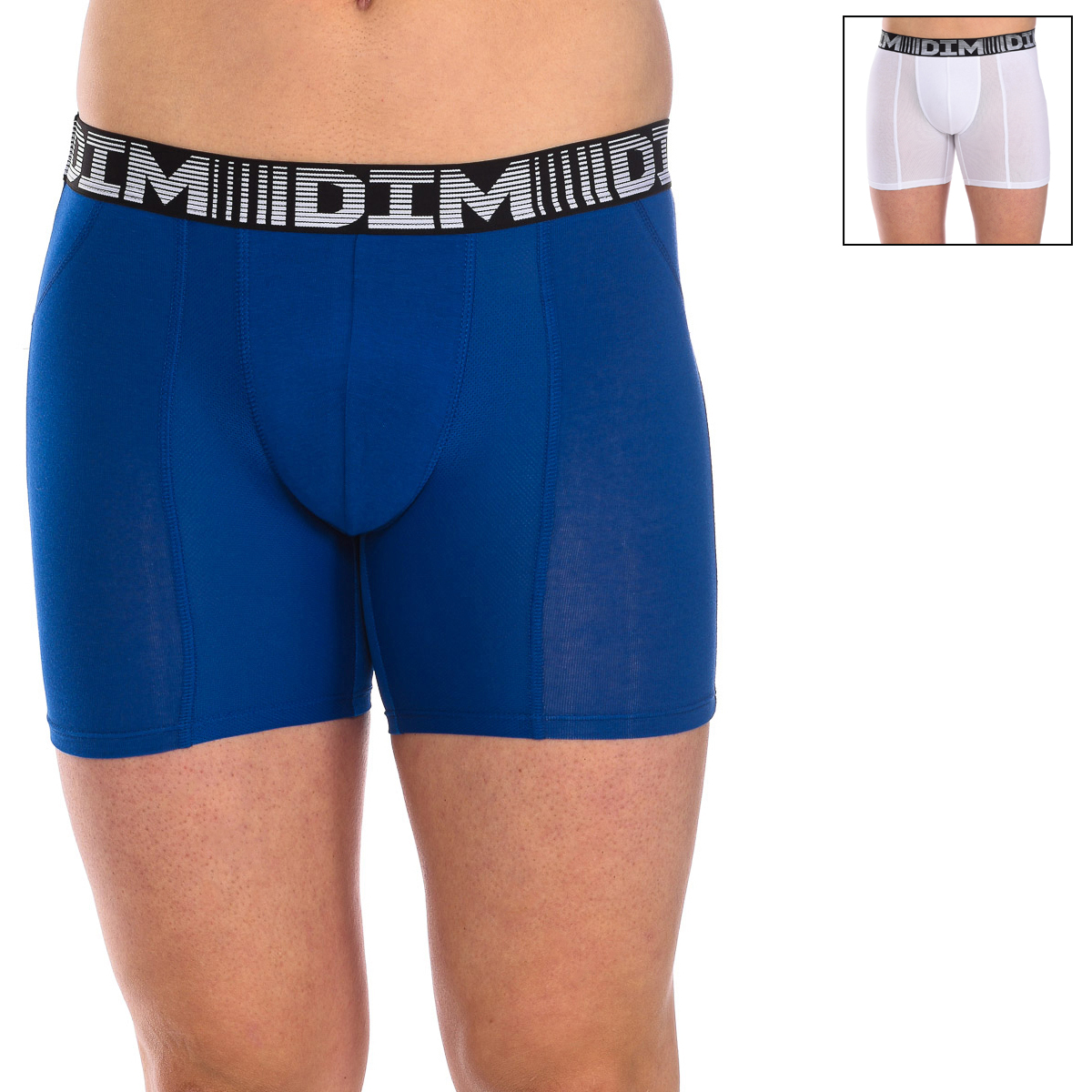 Pack-2 Herren 3D Flex Air Cotton Long Boxershorts D01N2 Image
