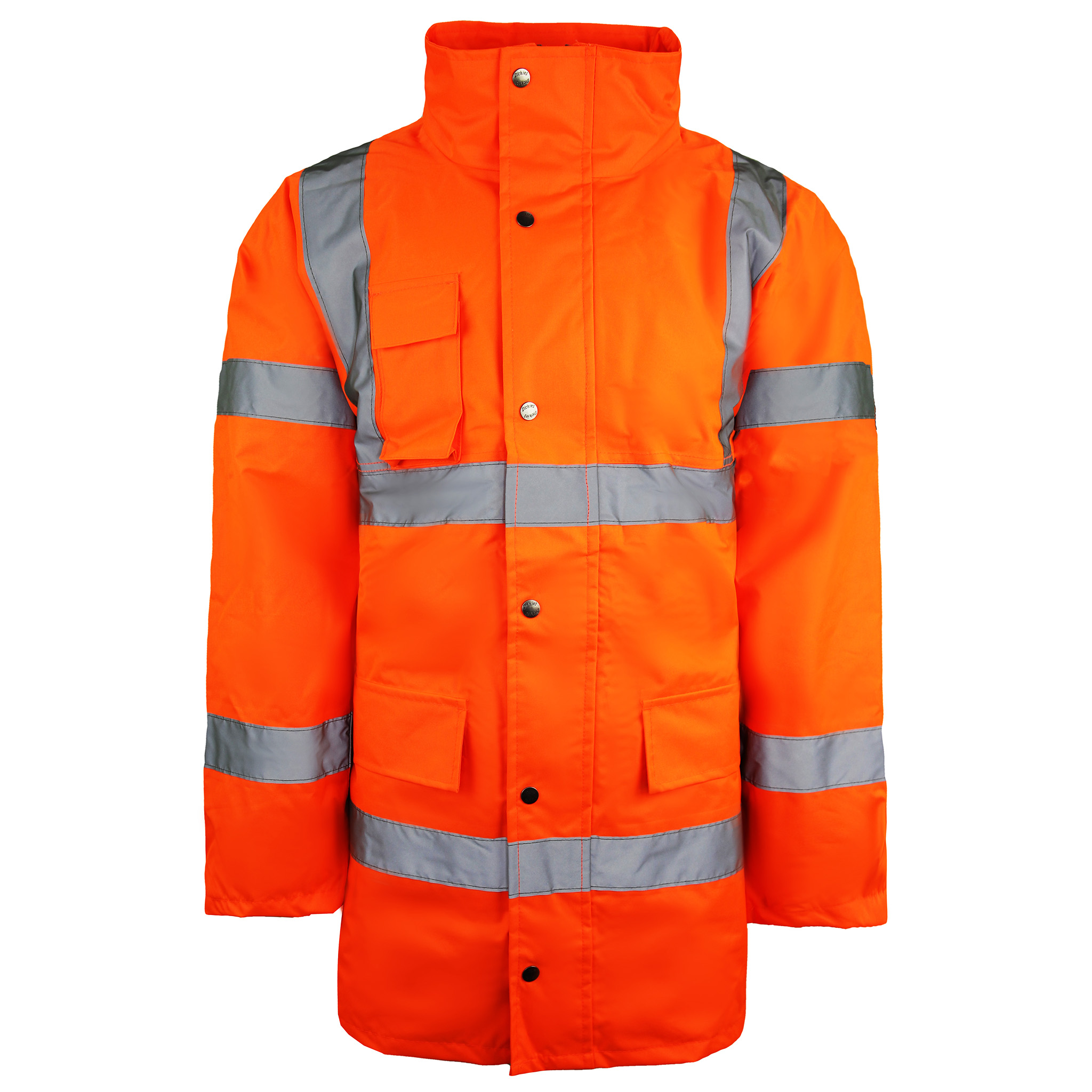 Dickies High Sesibility Motorroway Safety Mens Orange Jacke