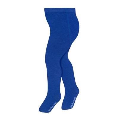 Steven - Baby Warme Strumpfhose aus Merinowolle für den Winter - Königsblau Image