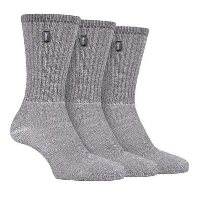 JEEP - 3 Paar Herren Vintage Baumwolle gepolstert Socken für Wanderschuhe Image
