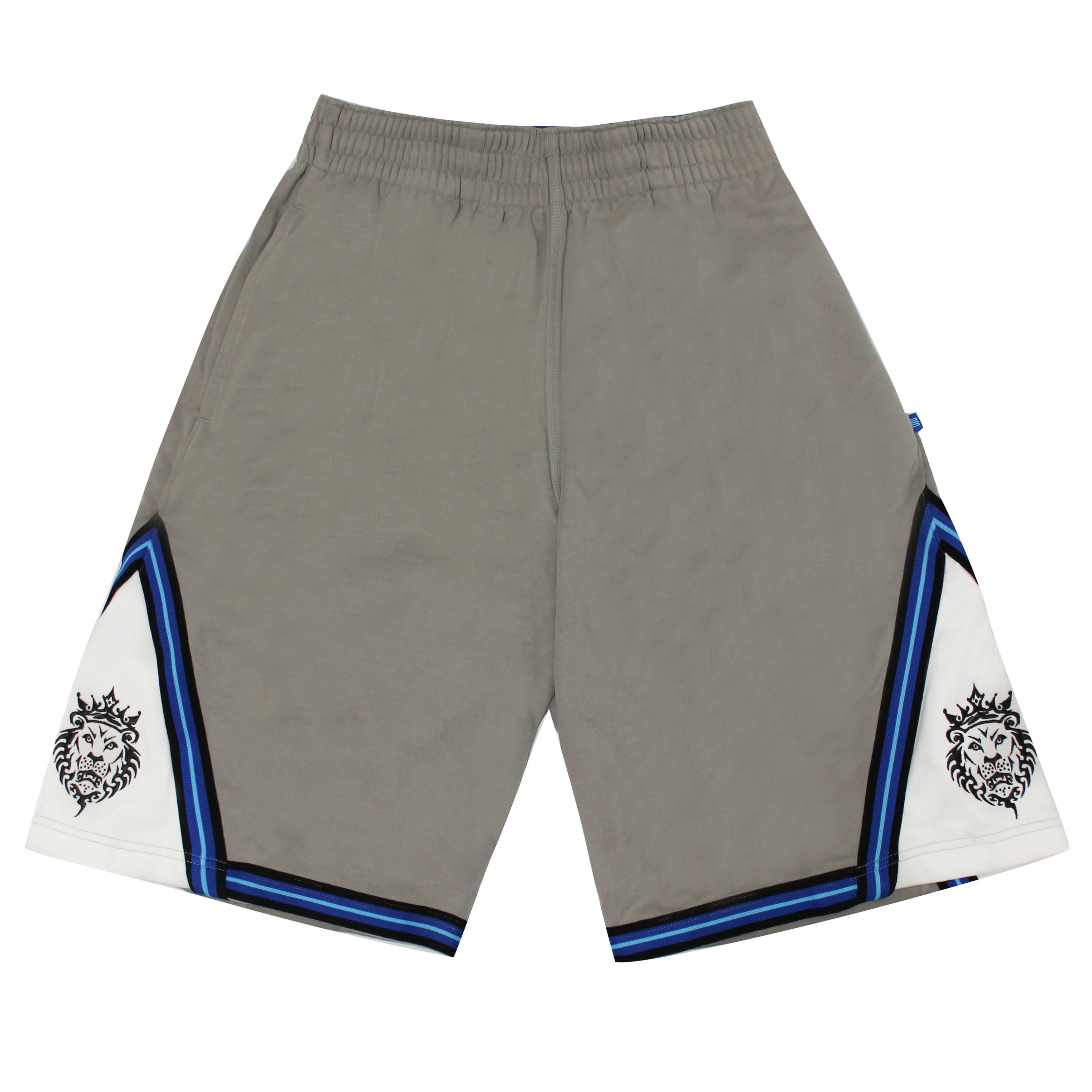 Vintage Nike Mens LeBron James 23 Grau Basketball Shorts Image