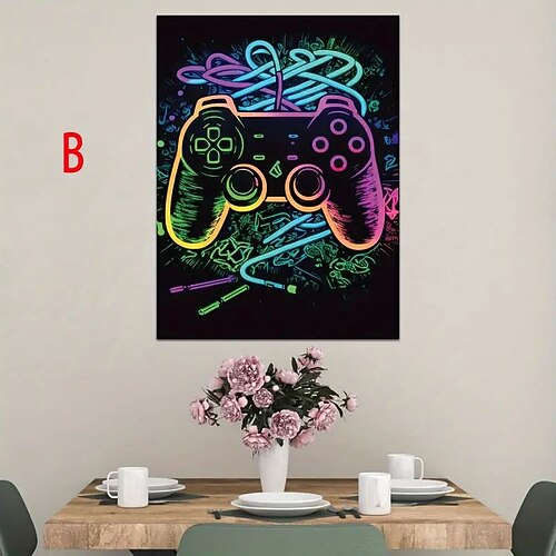 Druck Gerollte Leinwand - Stillleben Karikatur Modern Kunstdrucke Image