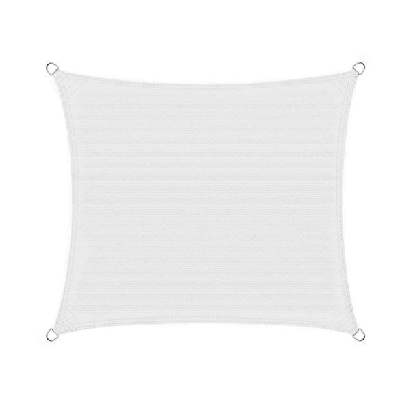 KARAT Sonnensegel Atmungsaktiv / Quadratisch / Weiß / 3 x 3 m Image