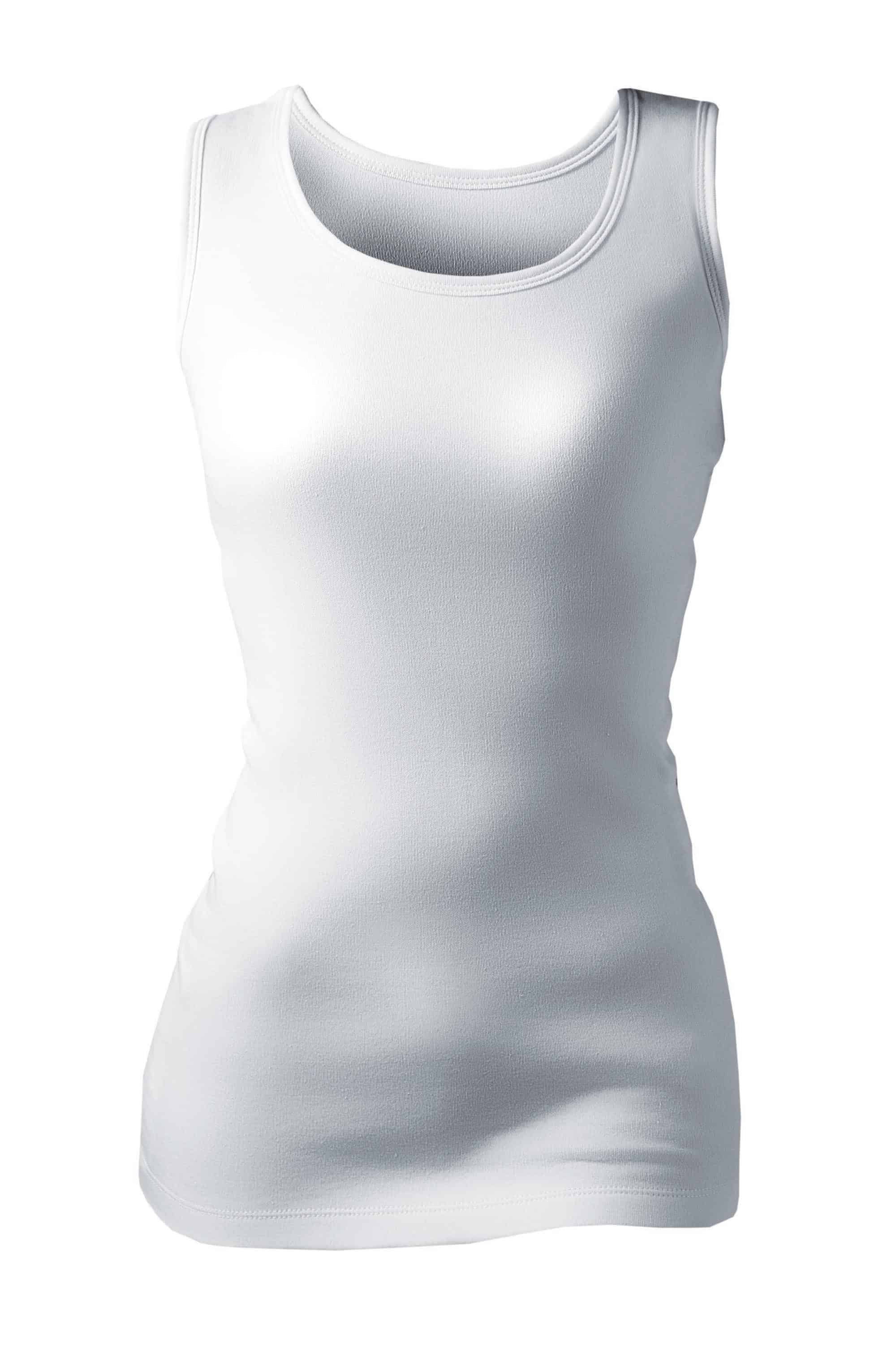 Heat Holders Womens - Ladies Cotton Thermal Underwear Sleeveless Vest - White - Size X-large | Heat Holders Sale | Discount Designer Brands