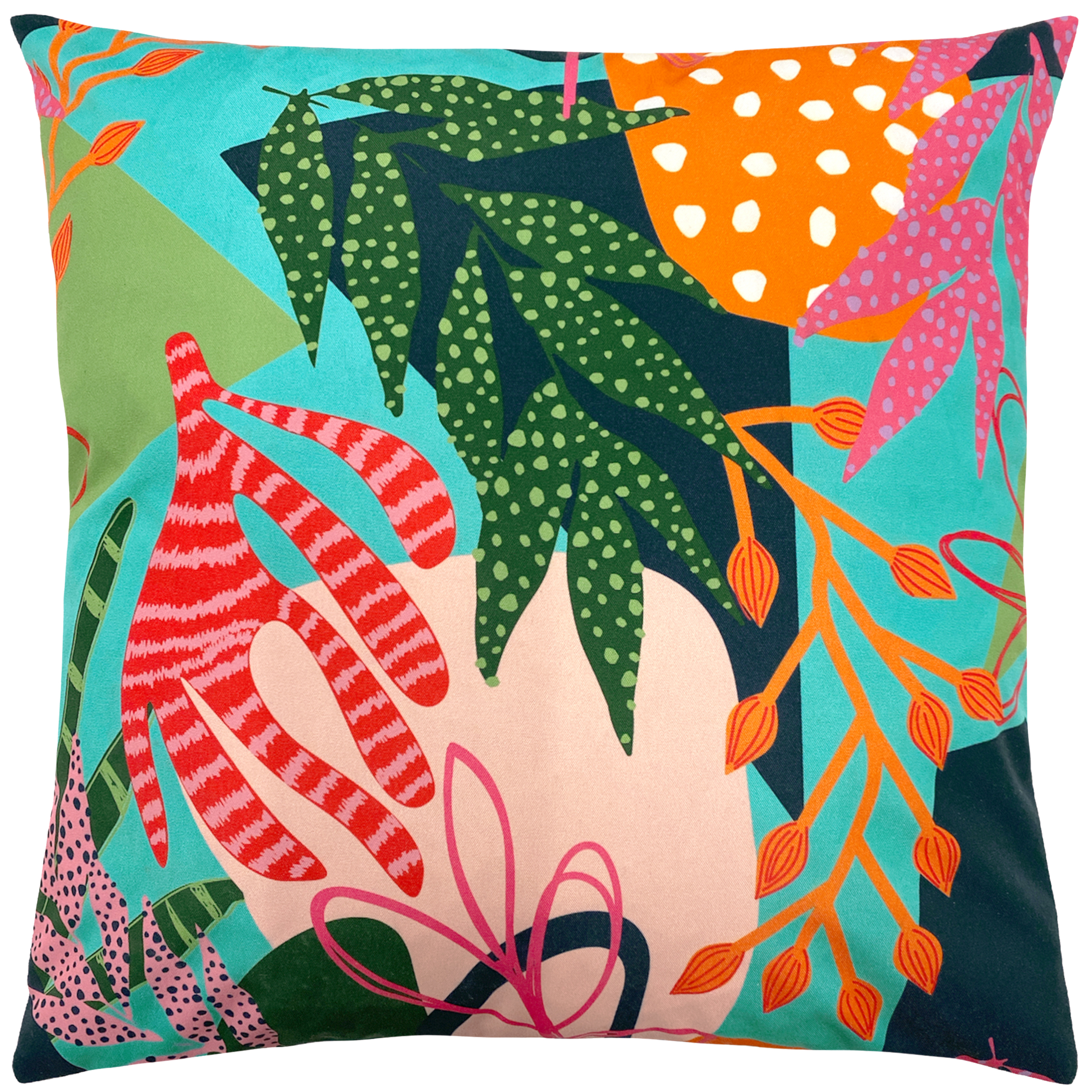 furn. Coralina Outdoor Cushion - Multicolour - One Size | furn. Sale | Discount Designer Brands