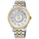 Gevril Mens Jones St. 2106 Swiss Automatic Sellita SW200 Watch - Silver & Gold Stainless Steel - One Size | Gevril Sale | Discount Designer Brands