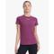 2Xu Womens Ignition Base Layer Tee Beet Marle/Silver Reflective - Purple Polyester/Rayon - Size Medium | 2Xu Sale | Discount Designer Brands