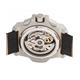 Reign Mens Commodus Automatic Skeleton Leather-band Watch - Silver Stainless Steel - One Size | Reign Sale | Discount Designer Brands