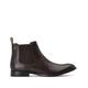 Base London Mens Carson Burnished Brown Leather Chelsea Boots - Size UK 9 | Base London Sale | Discount Designer Brands