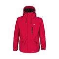Trespass Mens Corvo Hooded Full Zip Waterproof Jacket/Coat - Red - Size X-Small | Trespass Sale | Discount Designer Brands