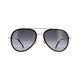 Carrera Aviator Mens Dark Havana Grey Gradient Sunglasses - Brown Metal - One Size | Carrera Sale | Discount Designer Brands