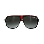 Carrera Aviator Mens Black & White Gradient Sunglasses - One Size | Carrera Sale | Discount Designer Brands
