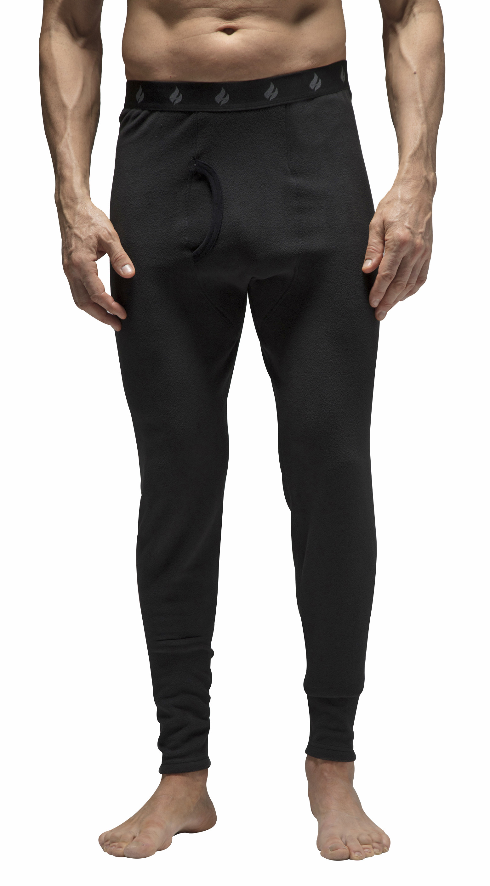 Heat Holders - Mens Thermal Long John Bottoms | Lightweight | Winter Warm - Xx-warm - Original - Black - Size X-large