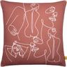 Furn. Body Art 100% Recycled Cushion Cover - Red Recycled Material - Size 43 cm x 43 cm | Furn. Sale | Discount Designer Brands