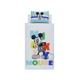 Disney Cotton Mickey Mouse Duvet Cover Set (White/Blue/Green) - Size Single | Disney Sale | Discount Designer Brands
