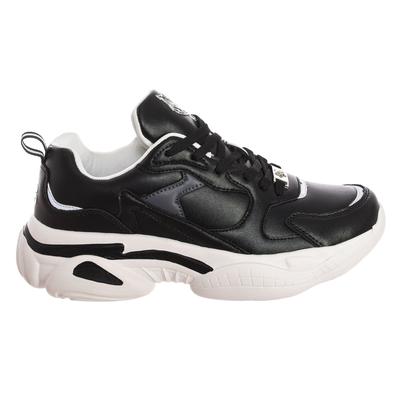 Plein Sport Mens Sports Shoes SIPS1517 - Black Leather - Size EU 44 | Plein Sport Sale | Discount Designer Brands