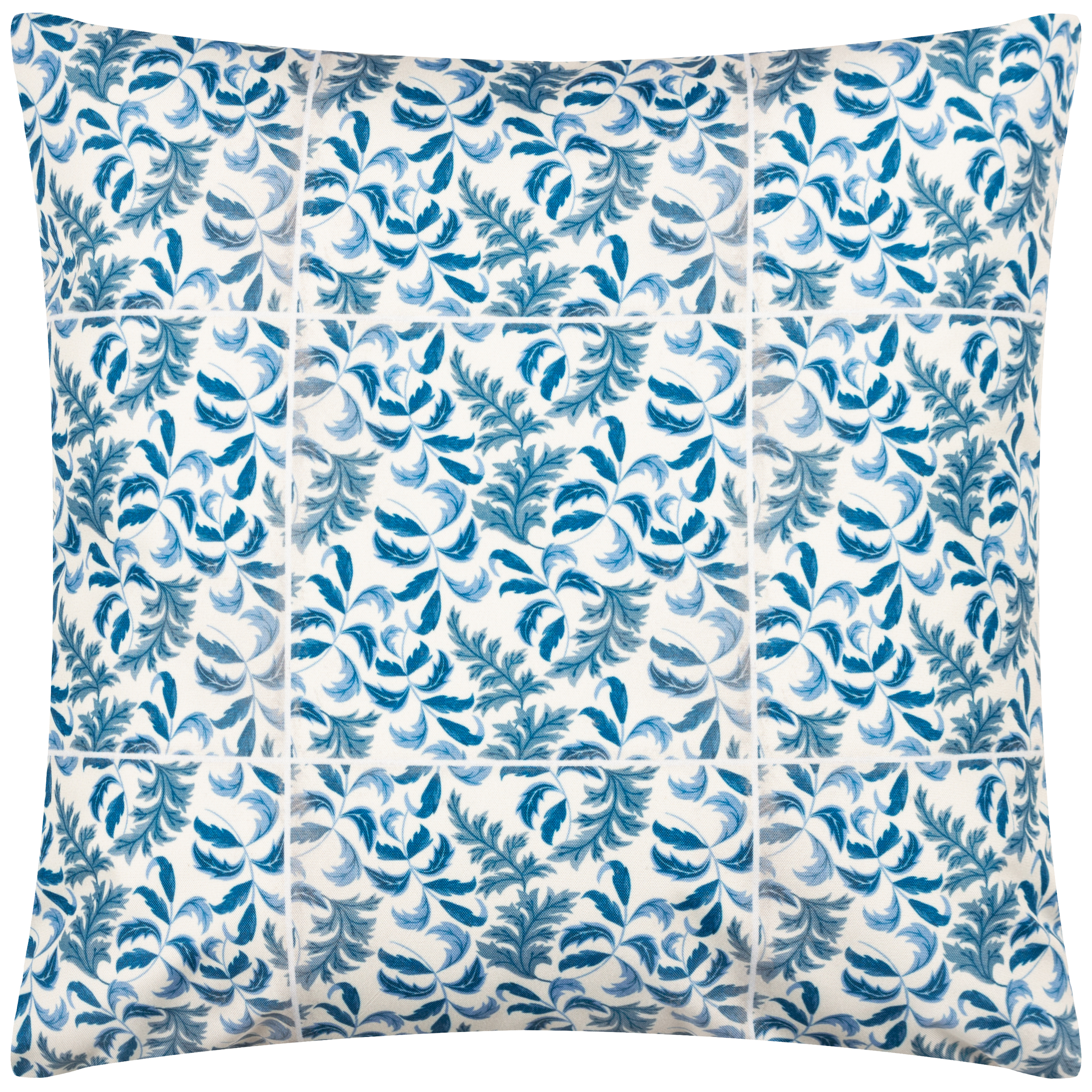 Paoletti Minton Tiles Outdoor Cushion Cover - Blue - One Size | Paoletti Sale | Discount Designer Brands