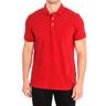 Cafe Coton Mens Short Sleeve Polo Shirt With Lapel Collar Red man Cotton - Size X-Large | Cafe Coton Sale | Discount Designer Brands