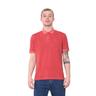 Marks & Spencer M&S Mens SS Polo Shirt in Brick Red Cotton - Size Small | Marks & Spencer Sale | Discount Designer Brands