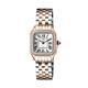 Gv2 By Gevril 12114B WoMens Milan Diamond Swiss Quartz Two Tone Watch - Silver & Rose Gold Stainless Steel - One Size