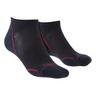 Bridgedale - Mens Hiking Merino Low Socks - Navy / Red Merino Wool - Size UK 12-15 | Bridgedale Sale | Discount Designer Brands