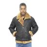 Infinity Leather Mens Raf Sheepskin Aviator Jacket-Colchester - Brown Material_sheepskin - Size 5XL | Infinity Leather Sale | Discount Designer Brands