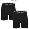 Kam Menswear Kam Big & Tall 2 Pack Jersey Boxers - Mens - Black - Size 6XL | Kam Menswear Sale | Discount Designer Brands