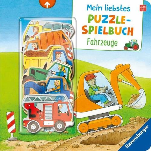 Mein liebstes Puzzle-Spielbuch: Fahrzeuge - Sabine Cuno