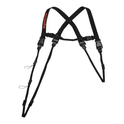 Ergodyne Squids 3132 Black Barcode Scanner / Mobile Computer Harness and Lanyard 19164 - Large