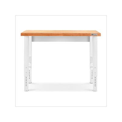 Gladiator Height Adjustable 4-Foot Hardwood Workbench