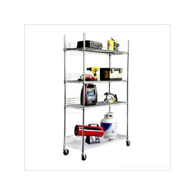 Trinity EcoStorage 4-Tier NSF Wire Shelving Rack