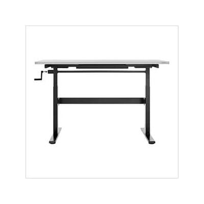 NewAge Garage Cabinets 56-Inch Manual Adjustable Stainless Steel Worktable with Drawer