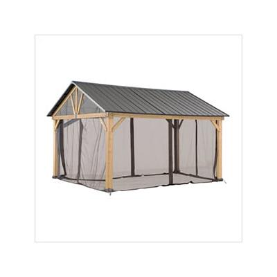 Sunjoy Group Replacement Mosquito Netting for 11 x 13 Wood-Framed Gazebos