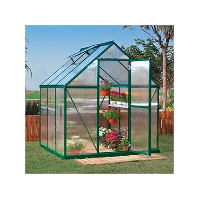 Palram-Canopia Mythos 6' x 6' Hobby Greenhouse (Green)