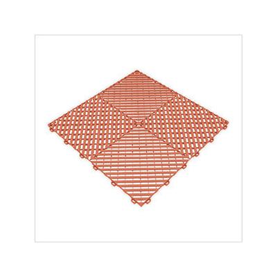 Swisstrax Ribtrax Pro Terra Cotta Garage Floor Tile (24-Pack)