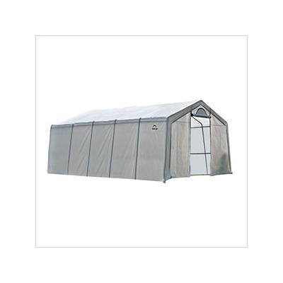 ShelterLogic 12x20 Heavy Duty Translucent Greenhouse with Arch Style 1-5/8" Frame