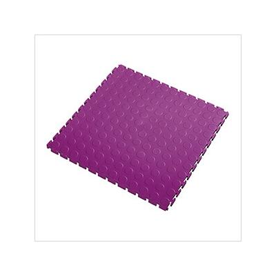 Lock-Tile 7mm Purple PVC Coin Tile (30 Pack)