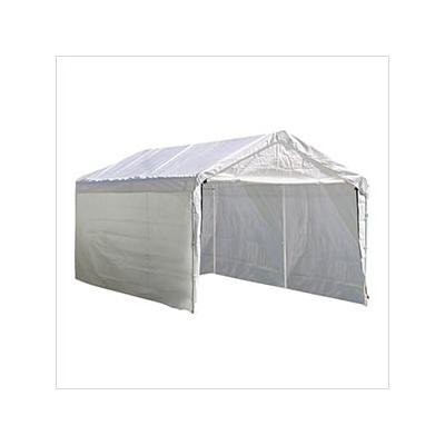ShelterLogic 10x20 Canopy Enclosure Kit for 1-3/8" Frame (White Cover)