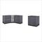 NewAge Outdoor Kitchens Aluminum Slate 4-Piece Outdoor Kitchen Set