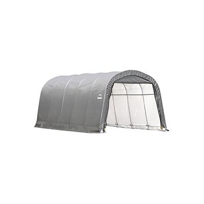 ShelterLogic Garage-In-A-Box 12x20 Shelter with 1-3/8" (Gray Cover)