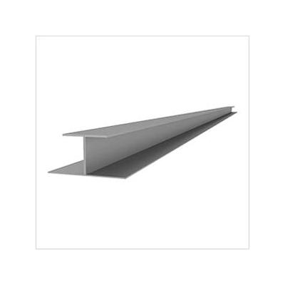 Proslat 5 x 96" PVC Slatwall H Trim (Light Gray)