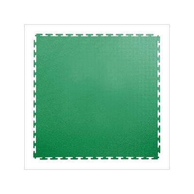 Lock-Tile 7mm Green PVC Smooth Tile (30 Pack)