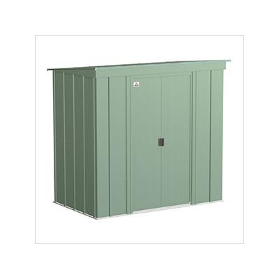 Arrow Sheds Classic 6 x 4 ft. Storage Shed in Sage Green