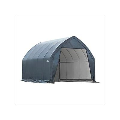 ShelterLogic Garage-In-A-Box 13×20 SUV/Truck Shelter with 1-5/8" Frame (Grey Cover)