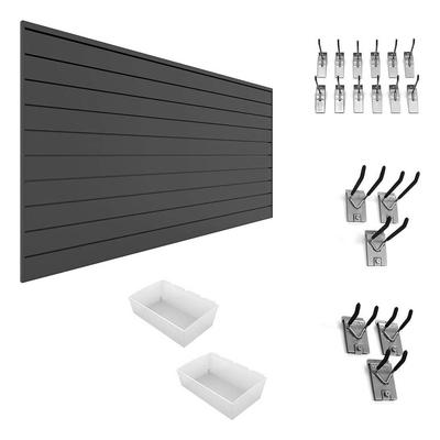 Proslat Slatwall Gardener Bundle (Charcoal)