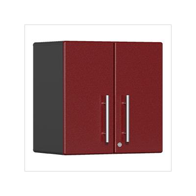 Ulti-MATE Garage Cabinets 2-Door Garage Wall Cabinet in Ruby Red Metallic