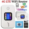 4G LTE Mobile WiFi Hotspot 150Mbps Mini 4G Router Slot per schede Sim dispositivo Hotspot di rete