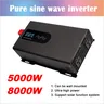 Inverter 24v 220v Inverter a onda sinusoidale potenza 5000W 8000W 10K 48V 60V 72V Inverter per auto
